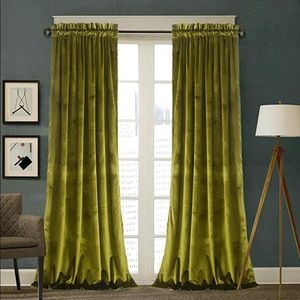 MOVING SALE! 2-set Velvet Curtains 52x96in